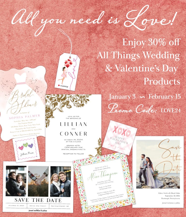 SALE: Printswell: 30% All Things Wedding