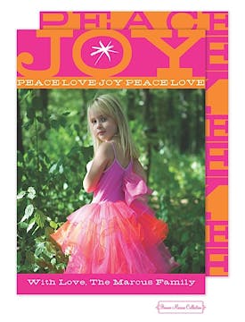 Big Joy (Pink) Flat Photo Card