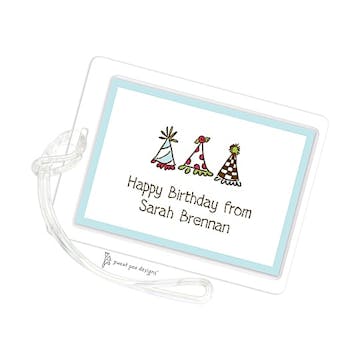 Fun Party Hats ID Tag