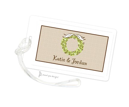 Linen Latte ID Tag