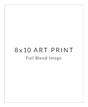 DIY 8 x 10 Art Print Vertical