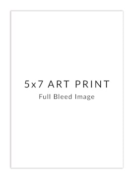 DIY 5 x 7 Art Print Vertical