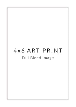 DIY 4 x 6 Art Print Vertical