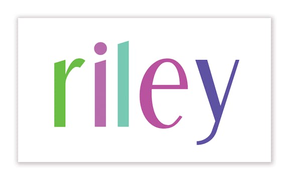 Colorful Name Gift Sticker 