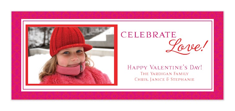 Valentine Photo Card