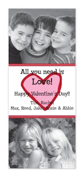 Valentine Photo Card