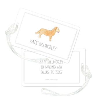 Furry Friends ID Tag - Click Personalize to Choose from Different Animals