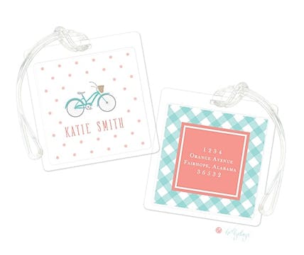 Bicycle Luggage Tag