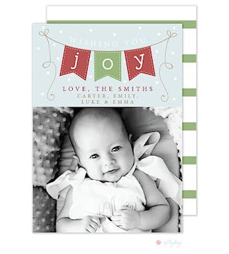 Simple Joy Flat Photo Card