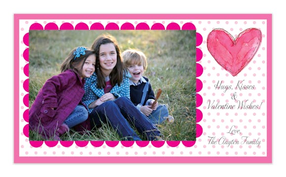 Sweet Heart Valentine's Day Photo Card