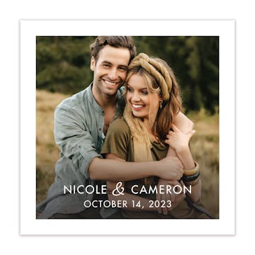 Square Photo Save the Date Photo Card