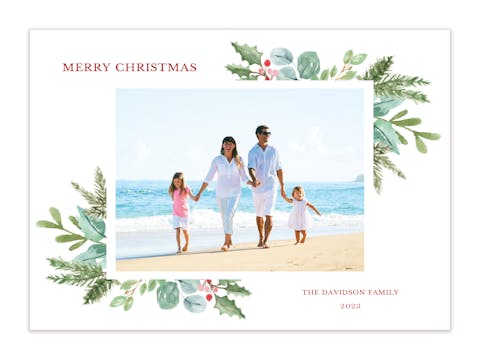 Magical Season Holiday Photo Card