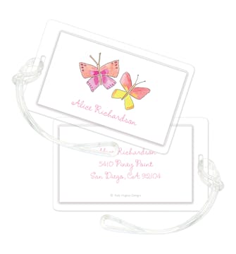 Butterfly Kisses ID Tag