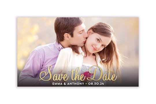 Photo Insert Photo Save The Date Magnet