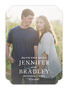 Headliner Save The Date Photo Card