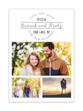 Signet Photo Save the Date Magnet