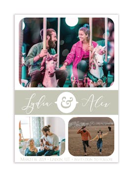 Moments Photo Save the Date Magnet