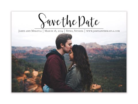 Meant to Be Save the Date-Magnet 