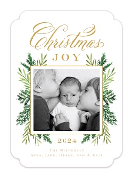 In Season Holiday Photo Card