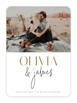 Our Moment Photo Save the Date