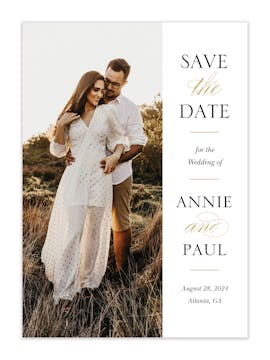 Long Lasting Photo Save the Date