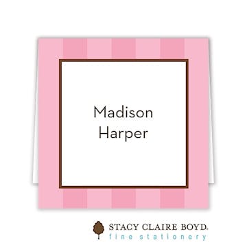 Popsicle Party Folded Calling Card 