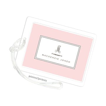 Lovely Ballet Luggage Tag