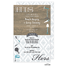 : His and Hers Invitation