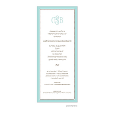 Bridal shower invitation: Tiny Beads Invitations - Robin