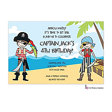 : Pirate Kids Invitation