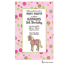 : Pony Magic Invitation