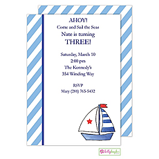 : Set Sail Invitation